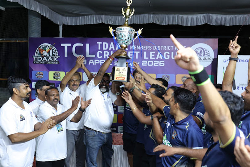 ടിഡാക്ക് റ്റി സി എല്‍ ക്രിക്കറ്റ് ലീഗ് എകദിന മത്സരം സമാപിച്ചു. കൊച്ചി ലെജൻസ് വിജയ കീരീടം നേടി.
10 ടീം മത്സരത്തിൽ മാറ്റുരച്ചു.